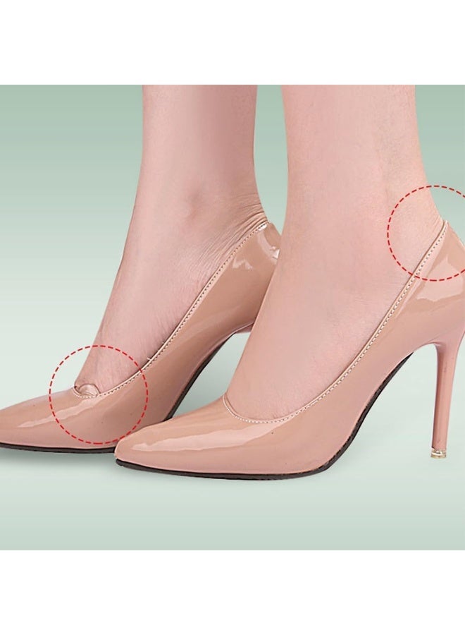 لاصق جل للكعب والقدم – وسادات حذاء سيليكون جل لينة ذاتية اللصق لمنع الانزلاق والاحتكاك – Heel Gel Stickers لتوسيع الحذاء الواسع ومنع القرح والبثور – دعامة كعب داخلية لتثبيت القدم وتقليل ألم المشي والوقوف الطويل – وسادات كعب شفافة مانعة للانزلاق للرجال والنساء – مناسبة للأحذية الضيقة والواسعة والكعب العالي والرياضي (عدد 6 قطع) - Image 5